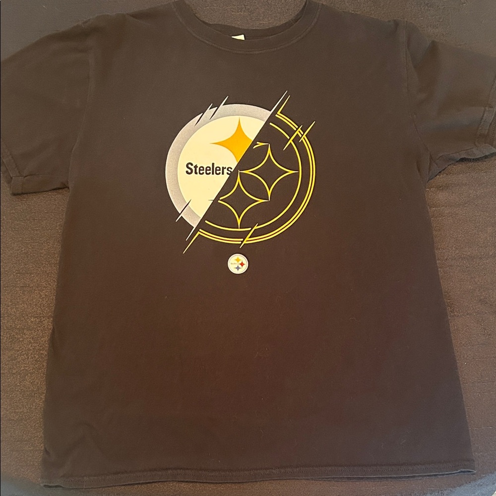 Pittsburgh Steelers Black Tee